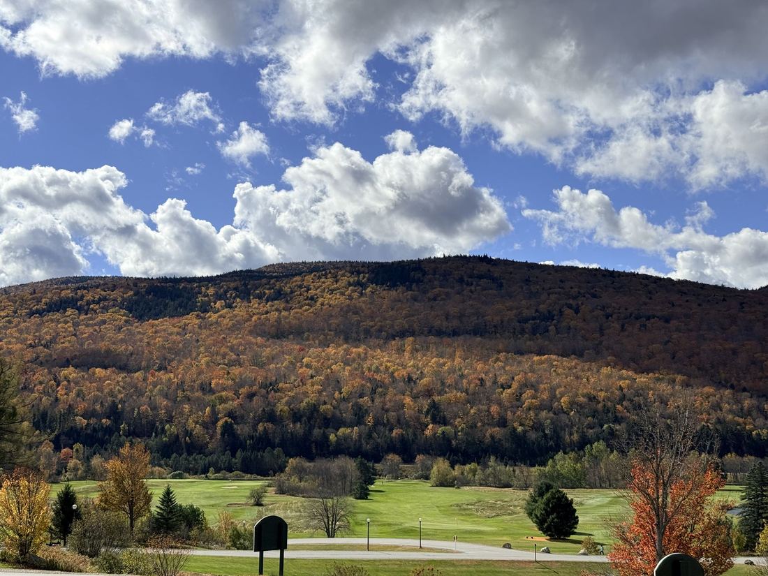 Bretton Woods. Across the golf course at the Mount Washington Hotel.