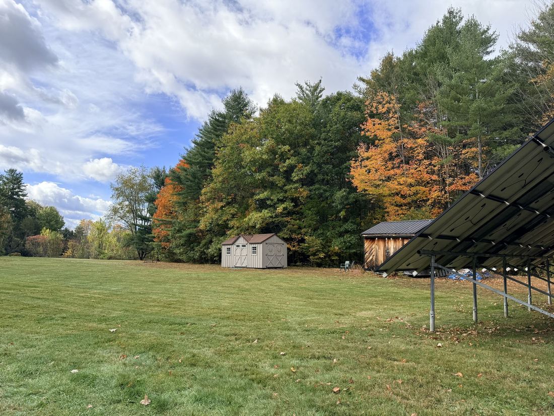 Campton, New Hampshire. Morning in the Pemigewasset valley.