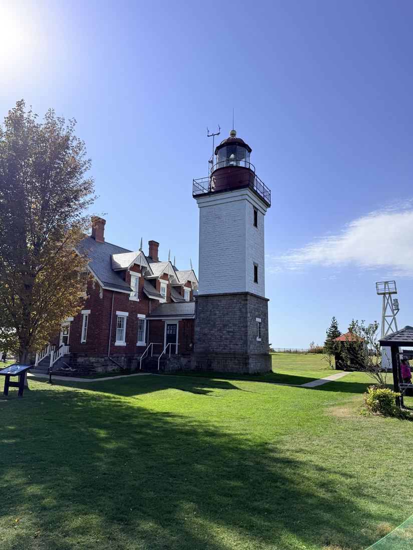 Dunkirk Lighthouse. Point Gratiot, on the Lake Erie shore.